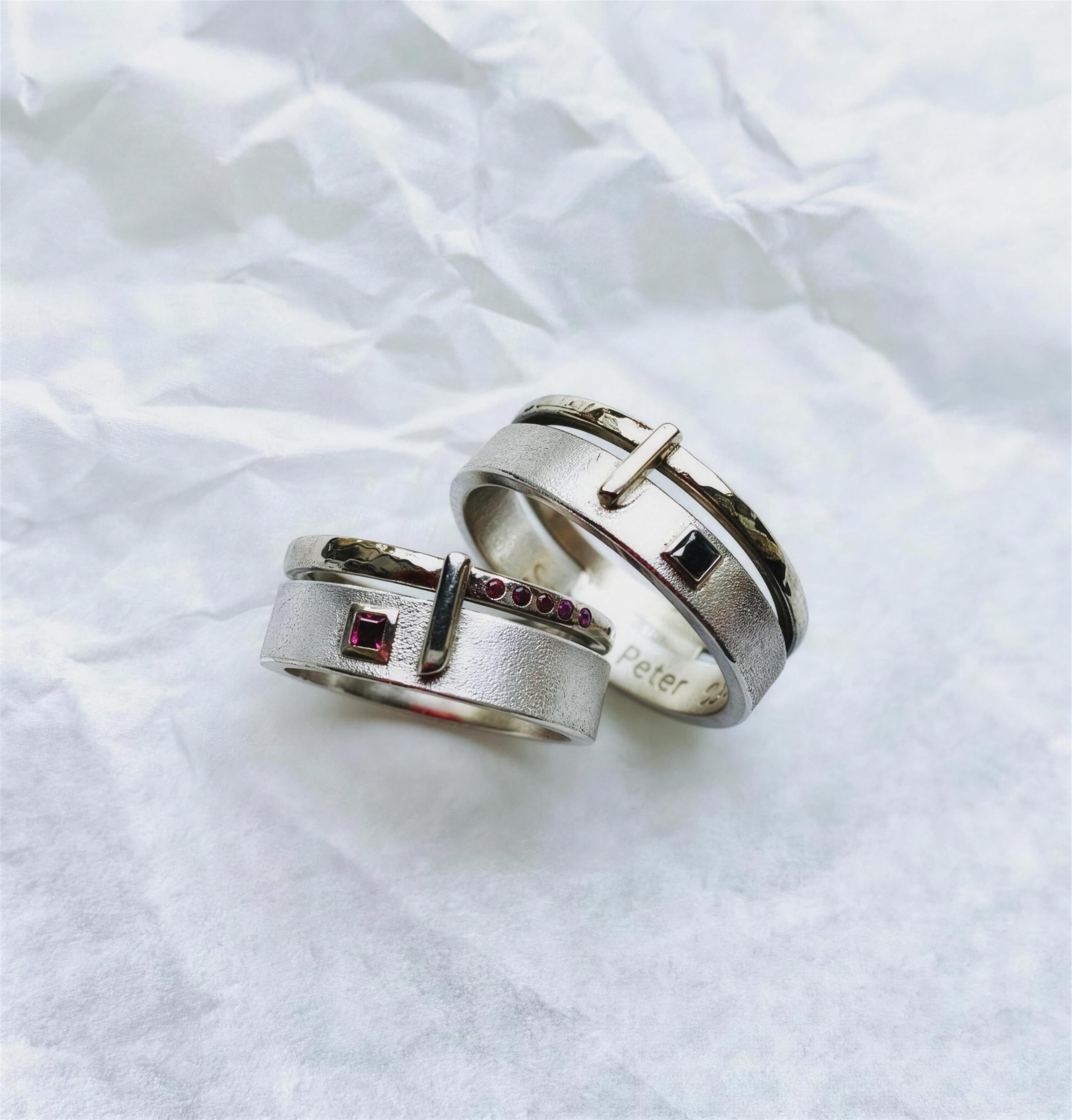 Pair of wedding rings